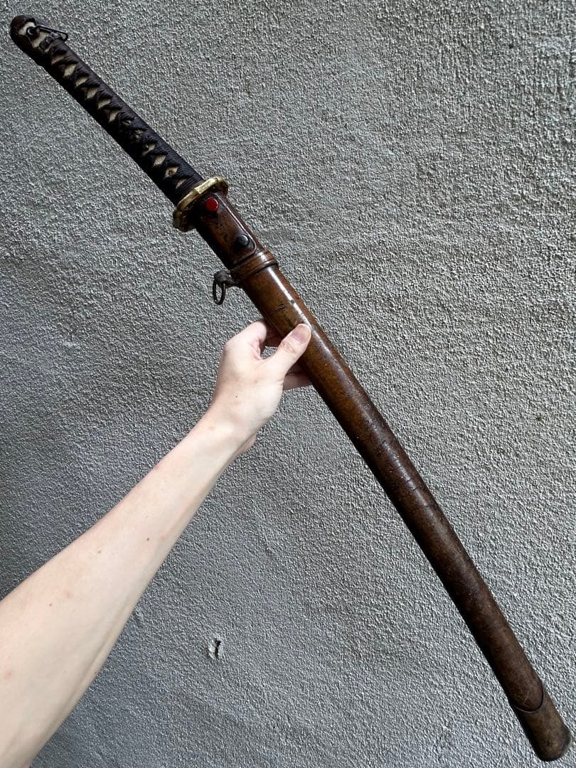 軍刀　拵え　日本刀　模造刀　日本軍　指揮刀 短剣　脇差　居合刀　全長88.7cm