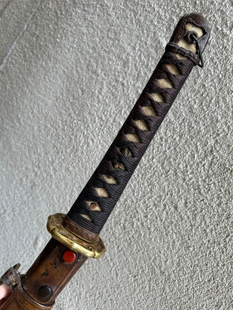 軍刀　拵え　日本刀　模造刀　日本軍　指揮刀 短剣　脇差　居合刀　全長88.7cm