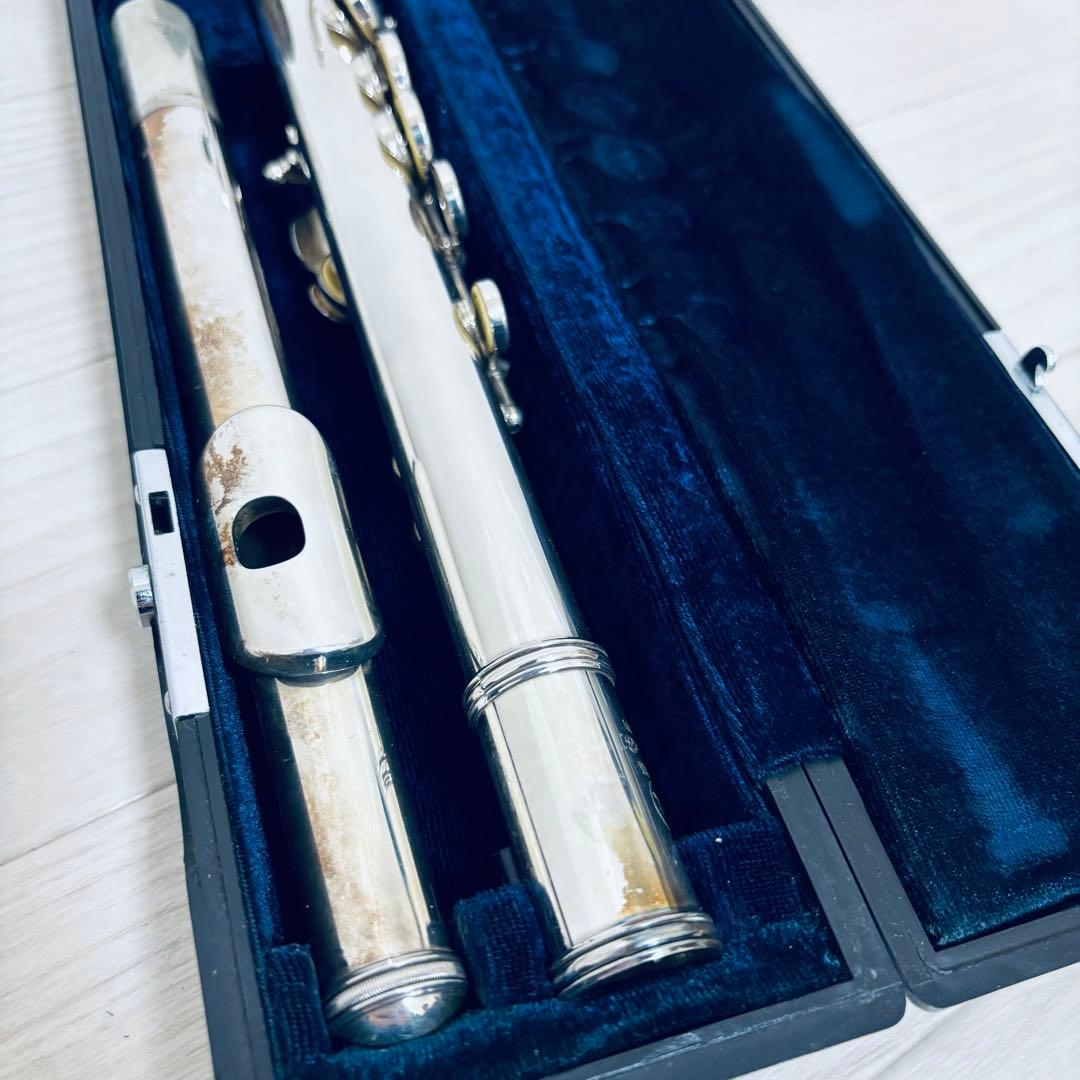 YAMAHA フルート YFL-31 頭部管銀製 Eメカ付き　ハードケース