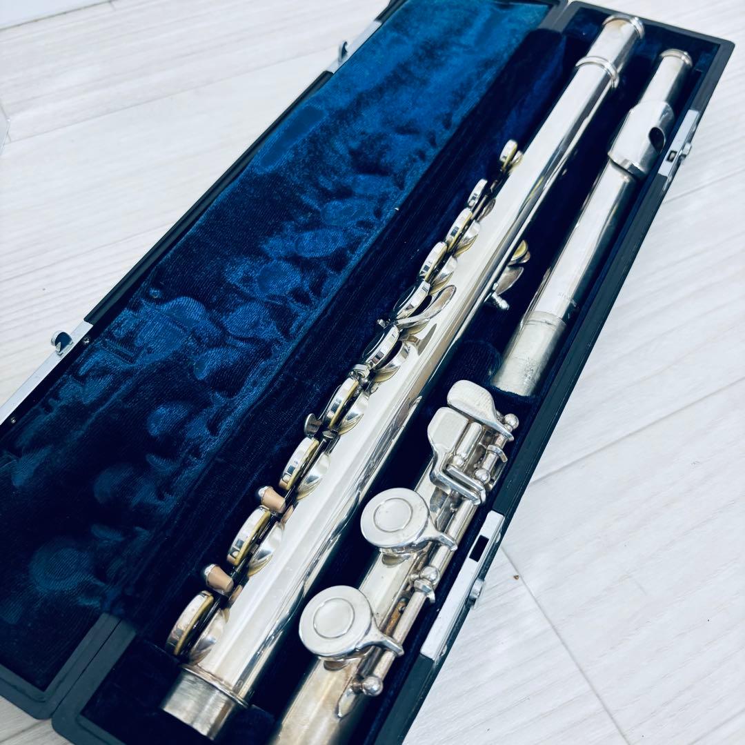 YAMAHA フルート YFL-31 頭部管銀製 Eメカ付き　ハードケース