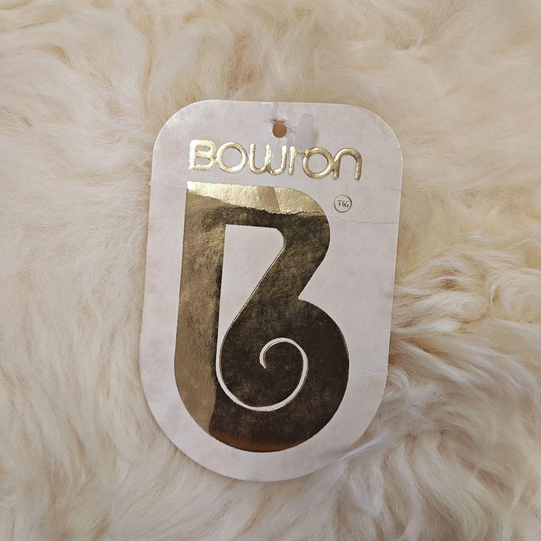 BOWRON/ボウロン　天然ムートンラグ　ニュージーランド製　ラージサイズ2枚