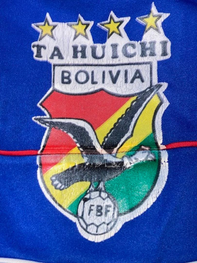 激レア ボリビア代表 le coq sportifジャージ 実使用 支給品-販売促進