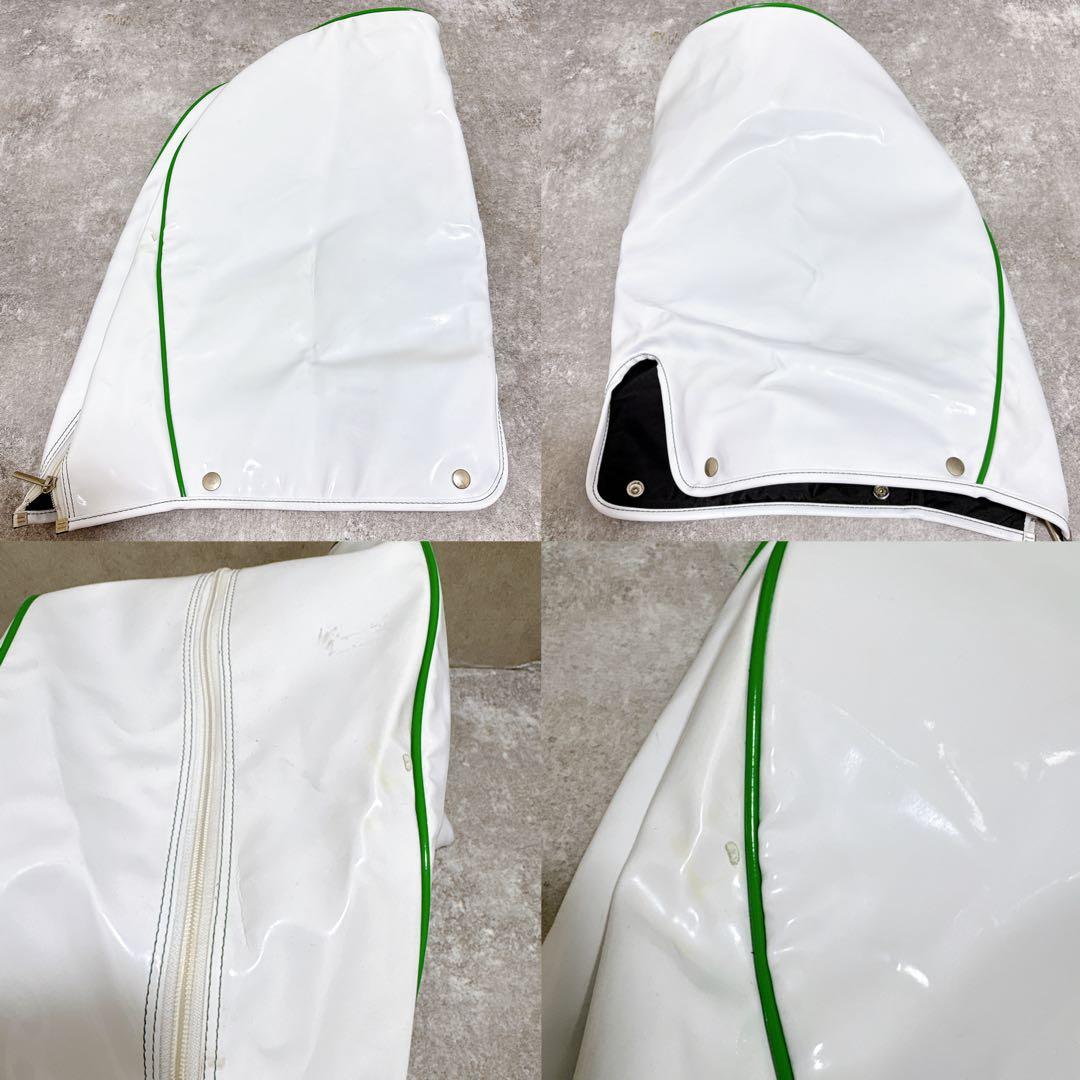 非売品 Sammy サミー 猛獣王 ゴルフ キャディバッグ エナメル 3点式 白