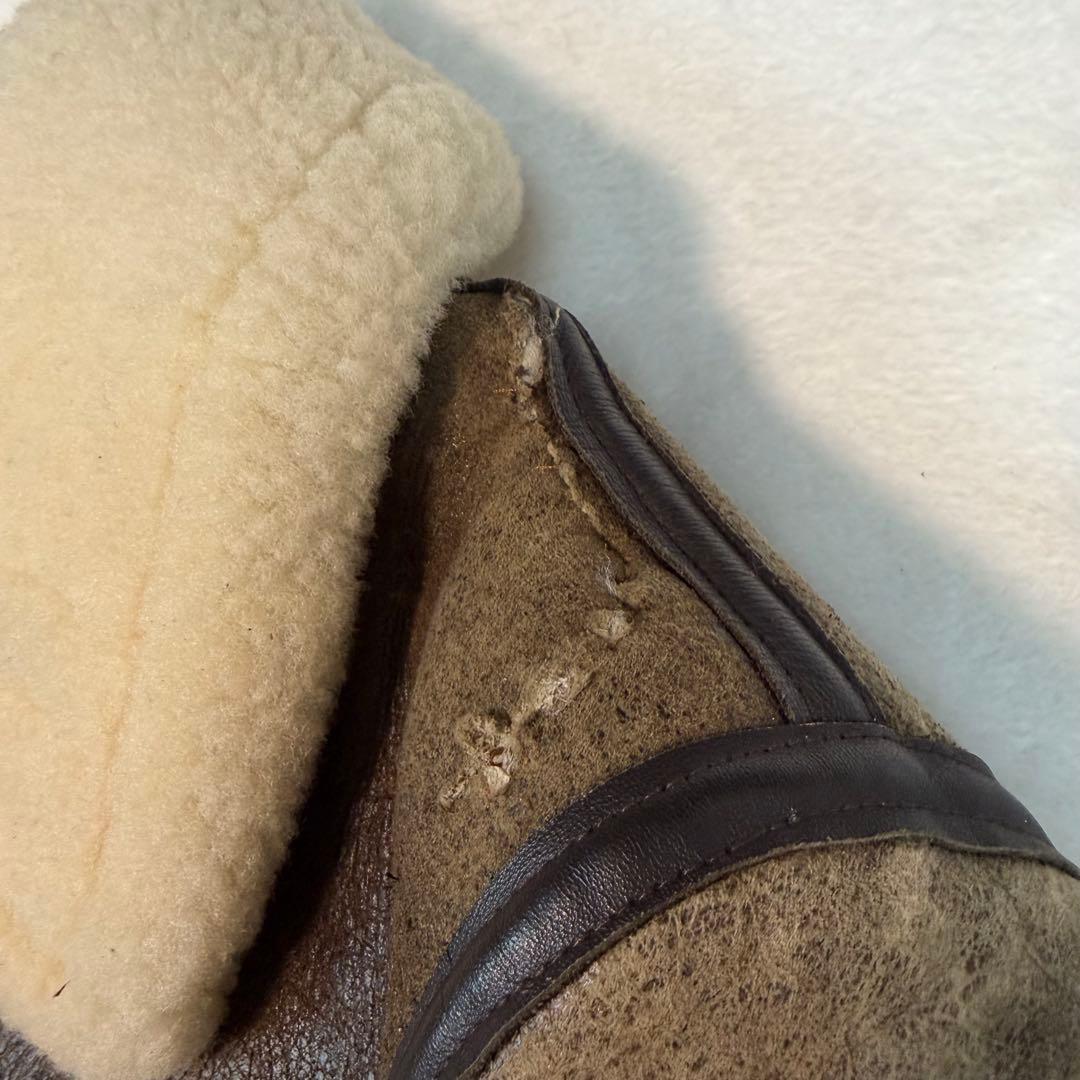 SIZE40 AVIREX B-3 ムートンジャケット 羊革 本革 USA