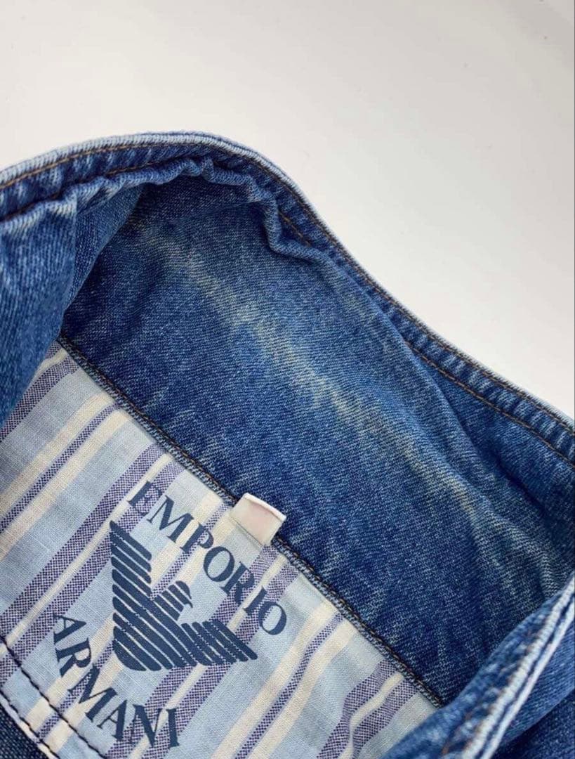 カ*ズ様 emporio armani 80s vintage デニムジャケット