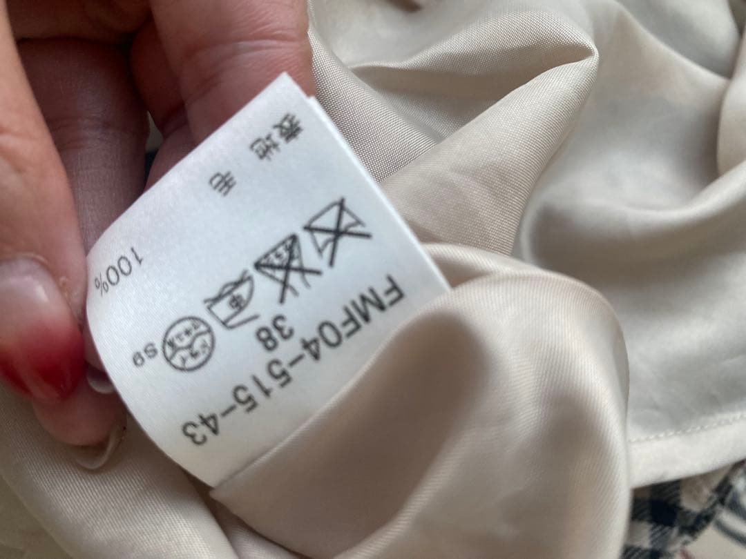 Burberry ブルーレーベル 定番ノバチェック 美品 ワンピー38