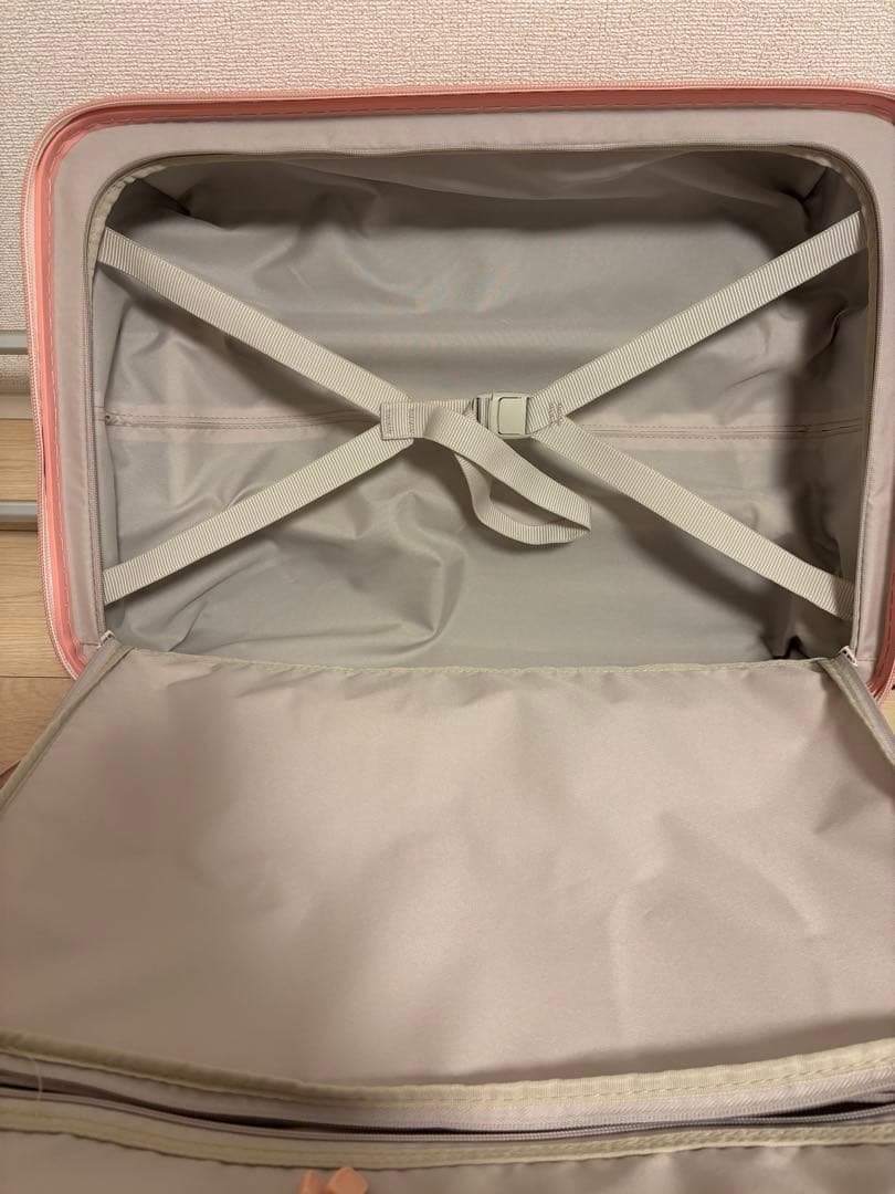 美品【innovator/イノベーター】フロントオープン キャリーケース 55L