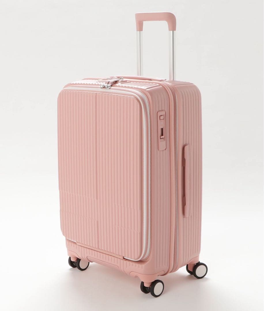 美品【innovator/イノベーター】フロントオープン キャリーケース 55L