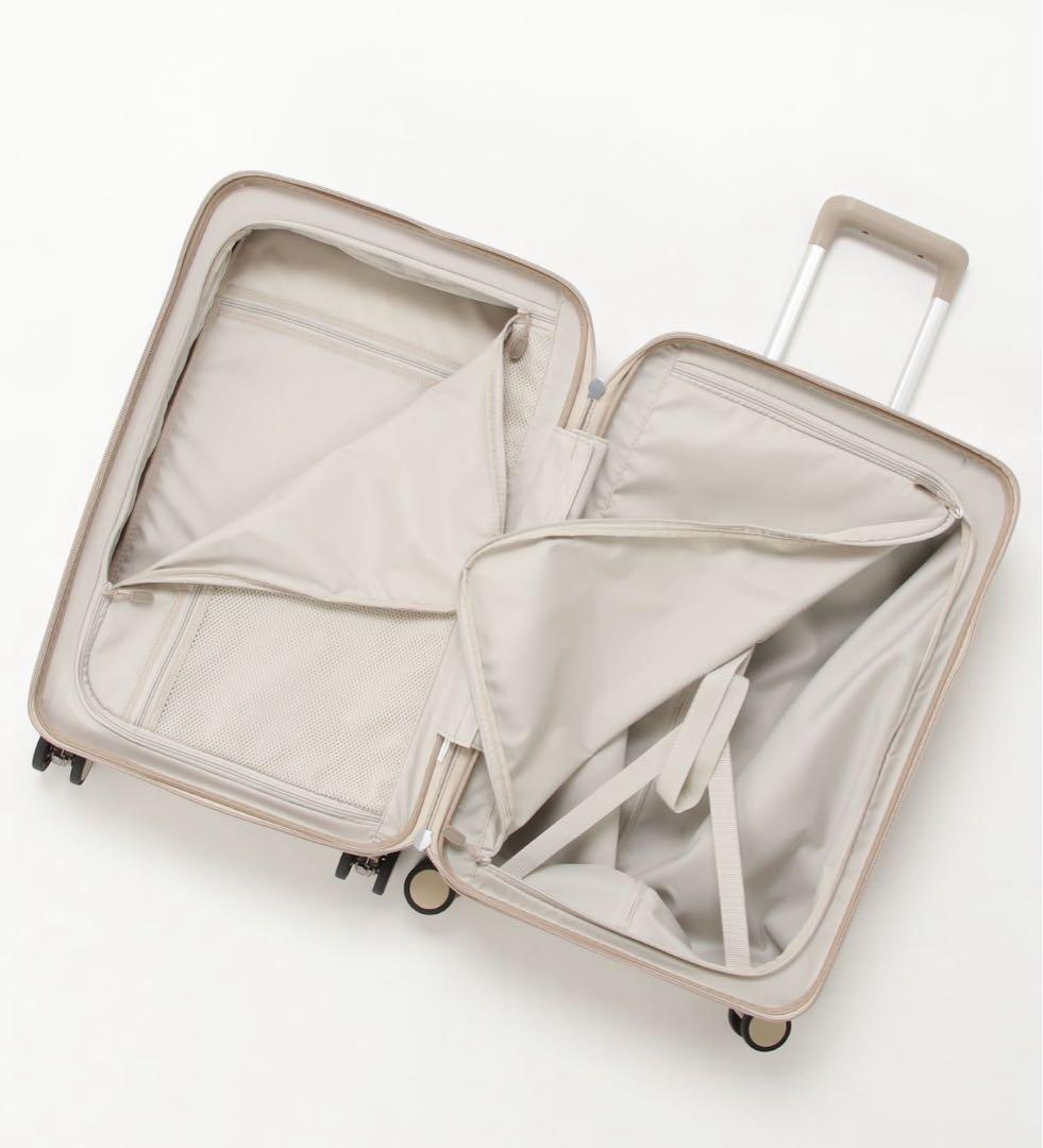 美品【innovator/イノベーター】フロントオープン キャリーケース 55L