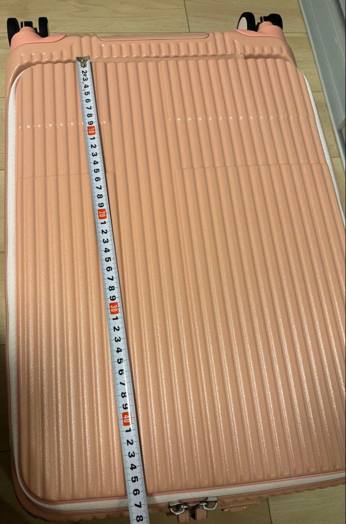 美品【innovator/イノベーター】フロントオープン キャリーケース 55L