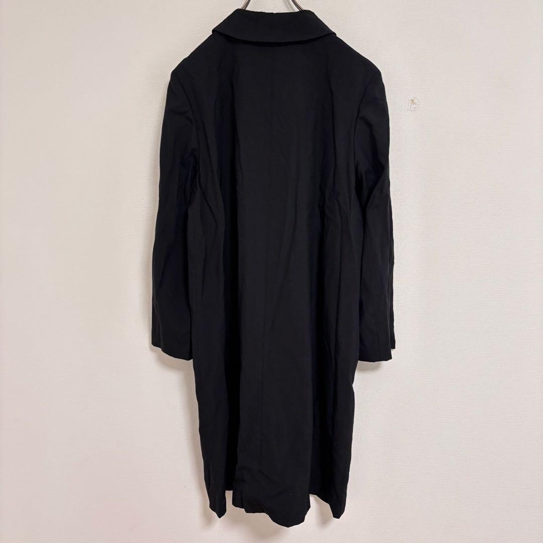 ◆トリココムデギャルソン【M】ステンカラーコート キュプラ100％ シンプル