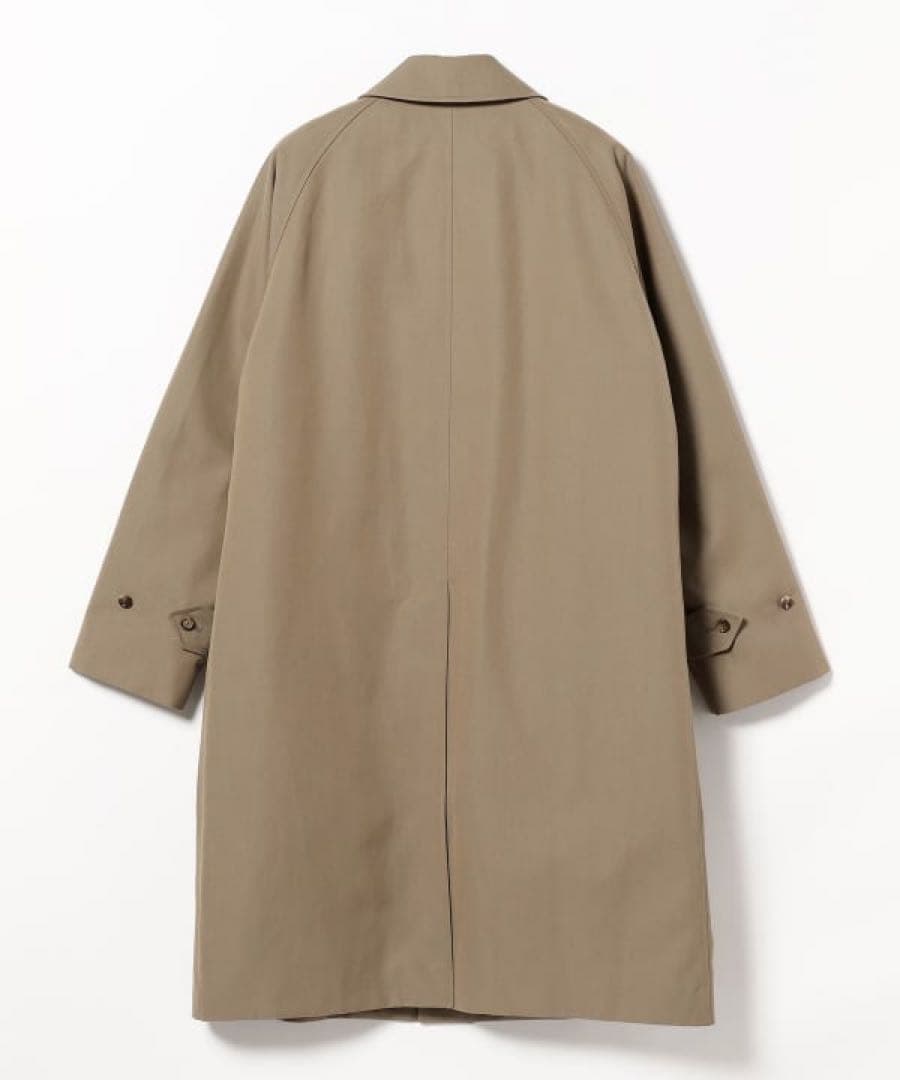 ビームスF シングルラグランスリーブ バルカラーコート ドーメル生地 サイズ36