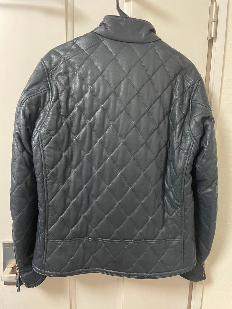 KADOYA K'S LEATHER ネイビーレザージャケット L