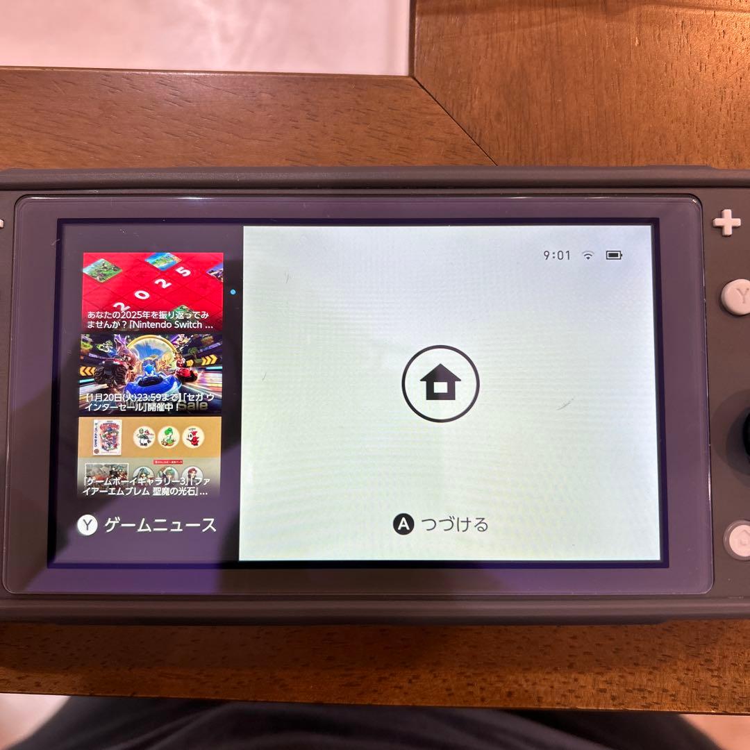 Nintendo Switch Lite グレー2023製 セット