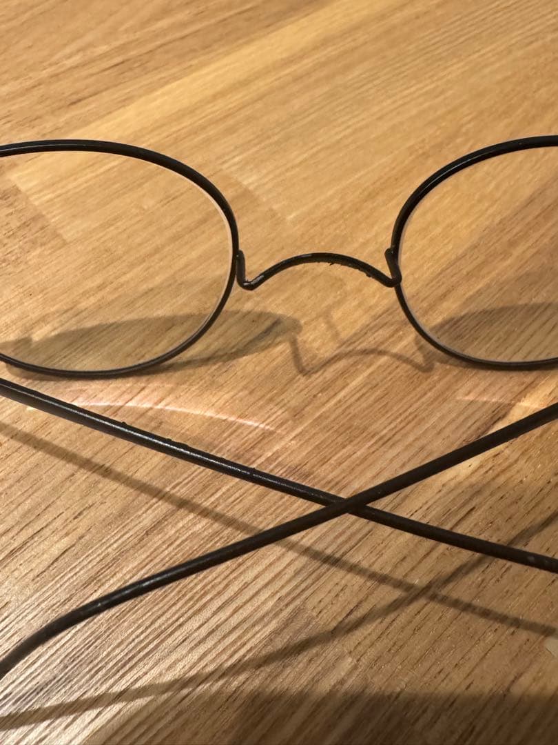 【塗装に劣化あり】BuddyOptical \"eis\" 眼鏡※度入り