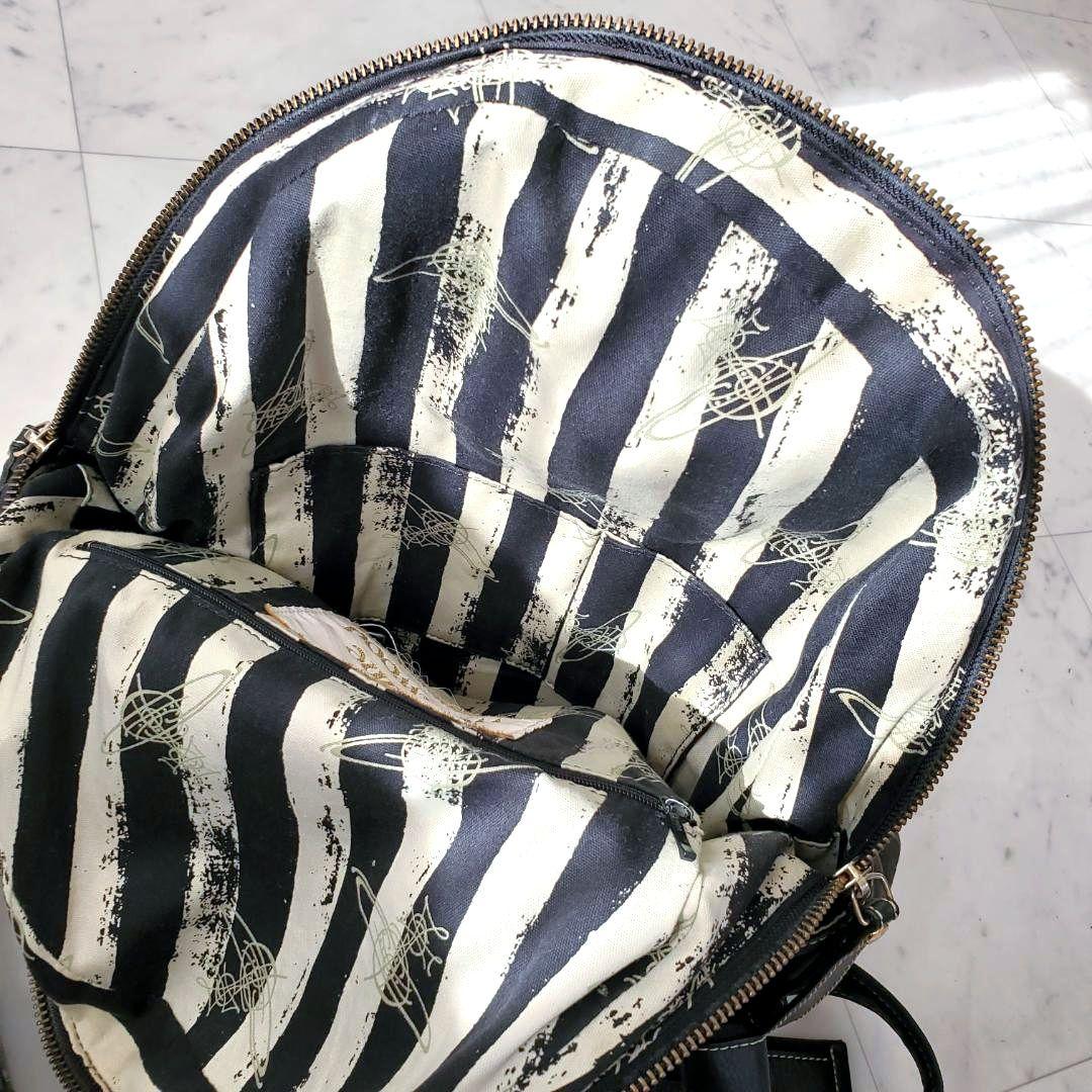 人気モデル ヴィヴィアンウエストウッド 希少 廃盤 リュック エッジウェア 黒