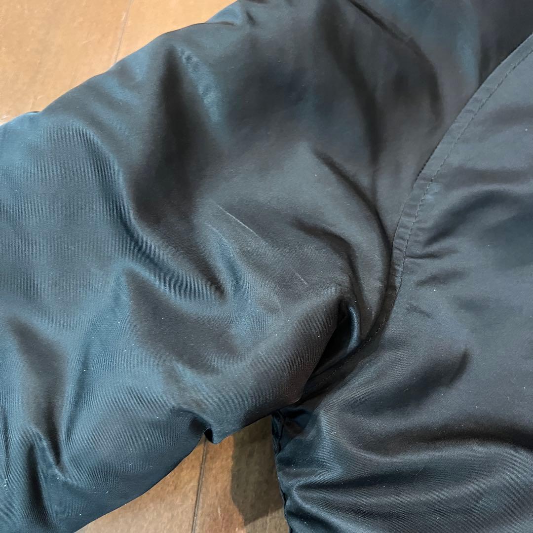 ALPHA アルファ N-2B フライトジャケット オールブラック S