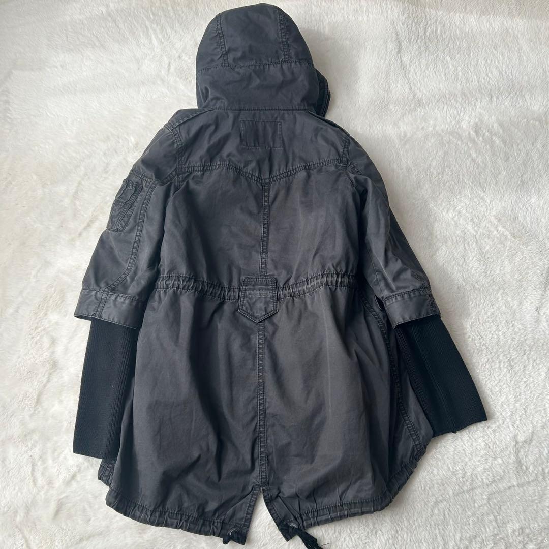 希少✨バーバリーブルーレーベル ミリタリー モッズコート ライナー