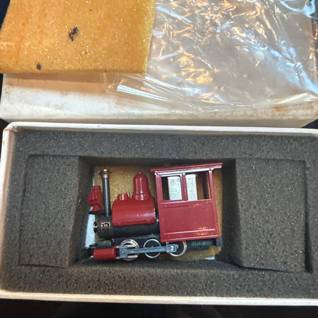 JOE WORKS】ポーター蒸気機関車 亀の子号 ナローゲージ模型 箱付 乗