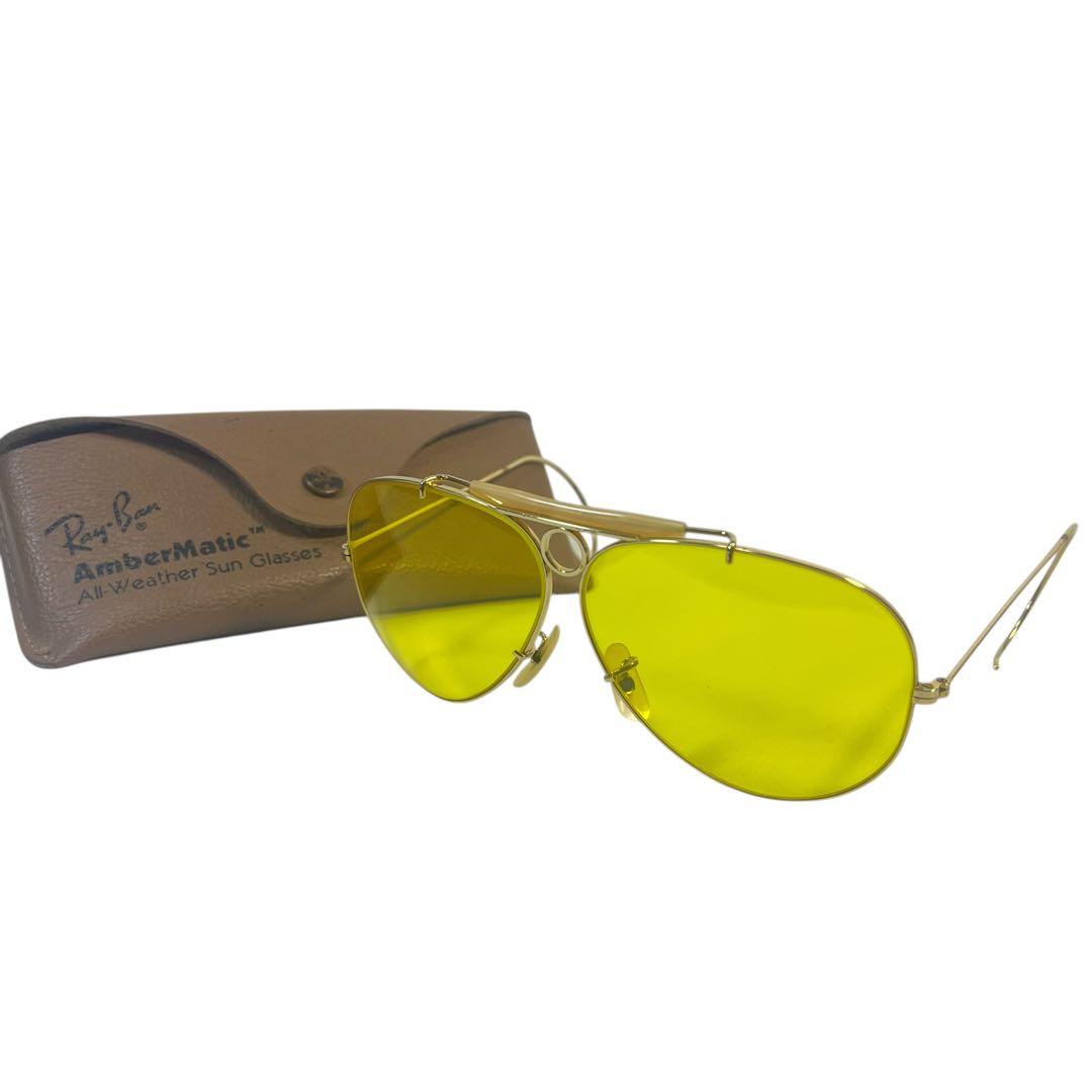 Ray-Ban AmberMatic サングラス　カリクローム ボシュロムBL