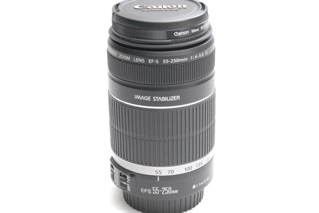レンズ(ズーム) CANON ZOOM LENS EFS 55-250mm 1:4-5.6 IS