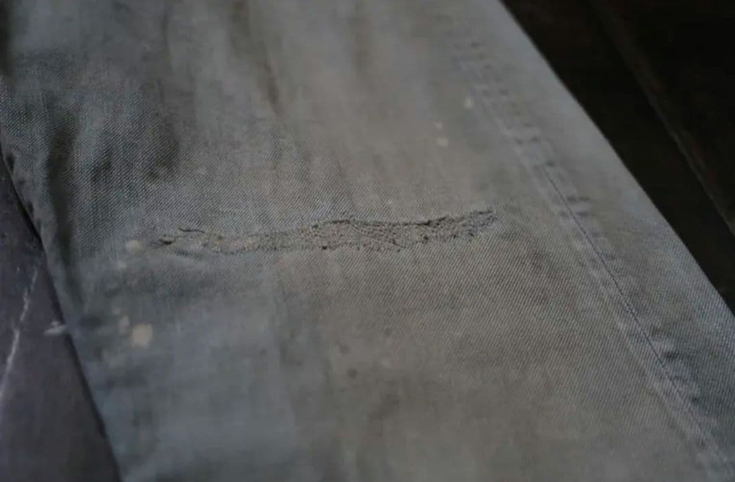 パンツ A.PRESSE Washed Denim Wide Pants 36