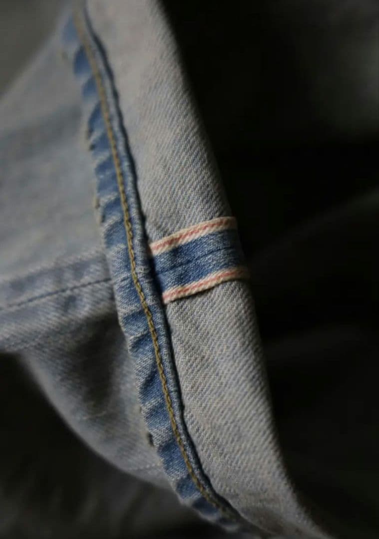 パンツ A.PRESSE Washed Denim Wide Pants 36