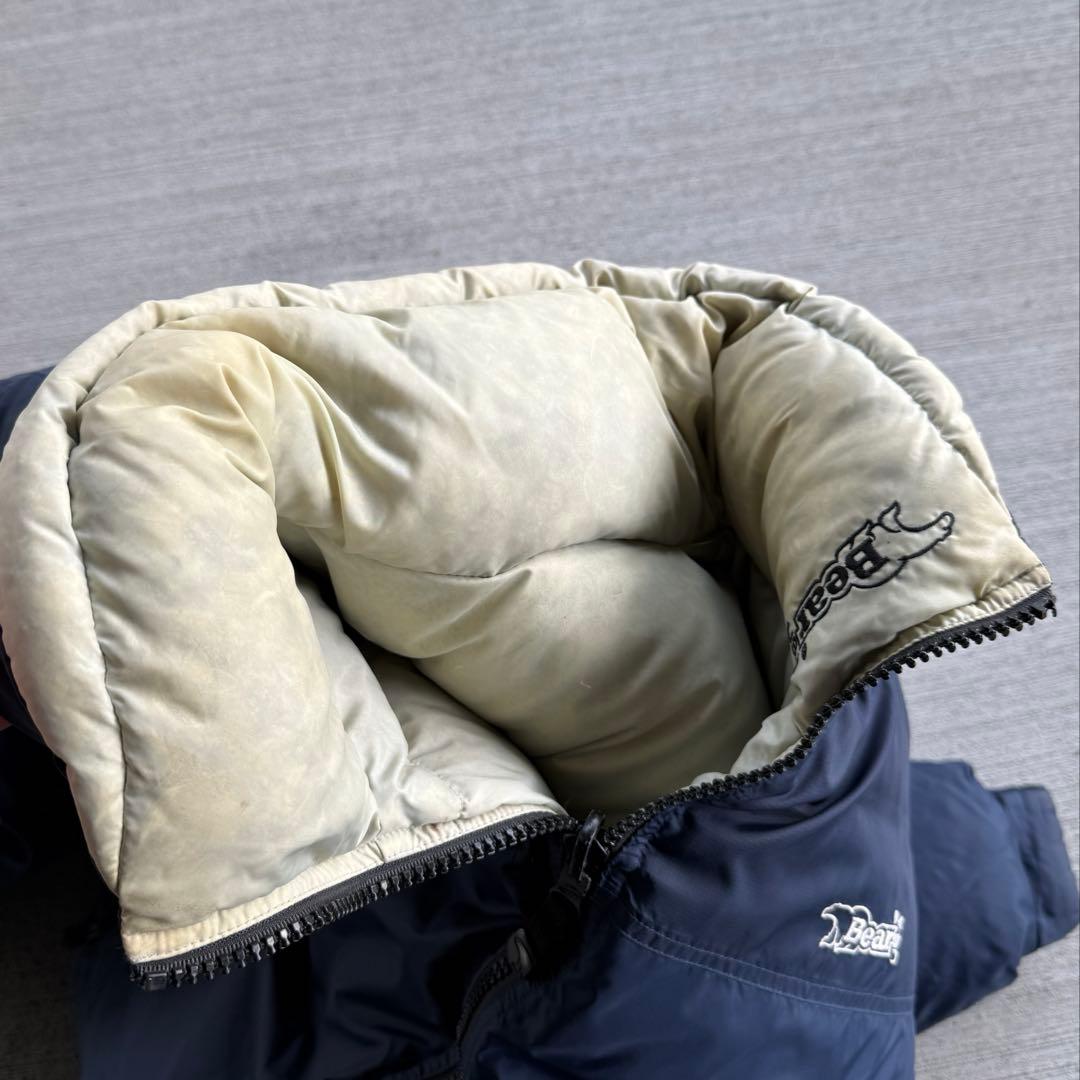 90s bear usa puffy down 短丈 ヌプシ stussy op