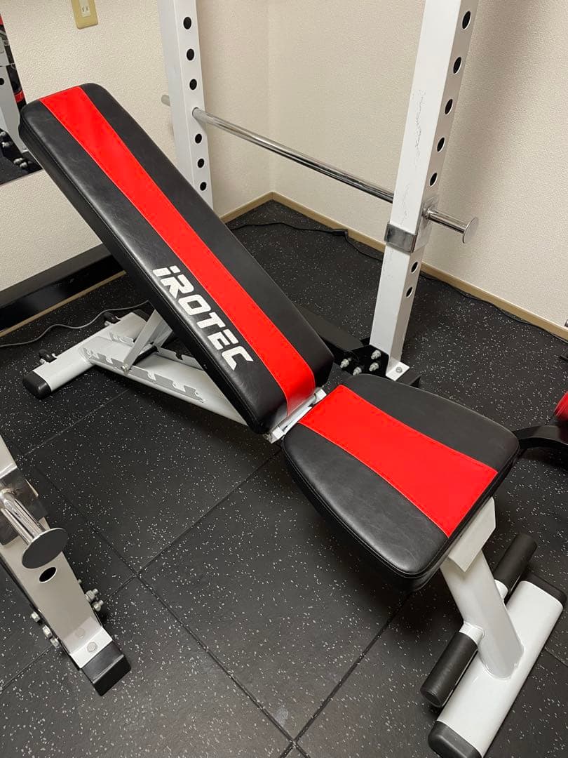 直接取りに来れる方】ホームジムセット アイロテック パワーラック V