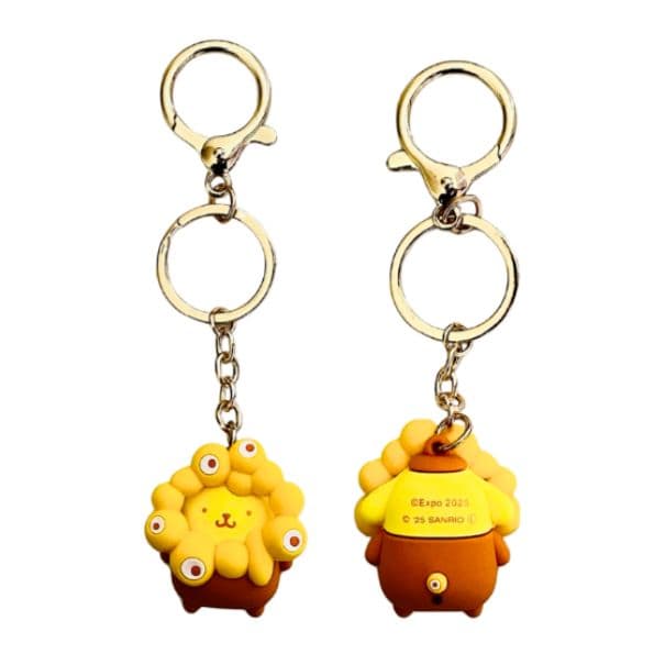 ミャクミャク サンリオ コラボ 推しカラー ポムポムプリン 黄 - メルカリ