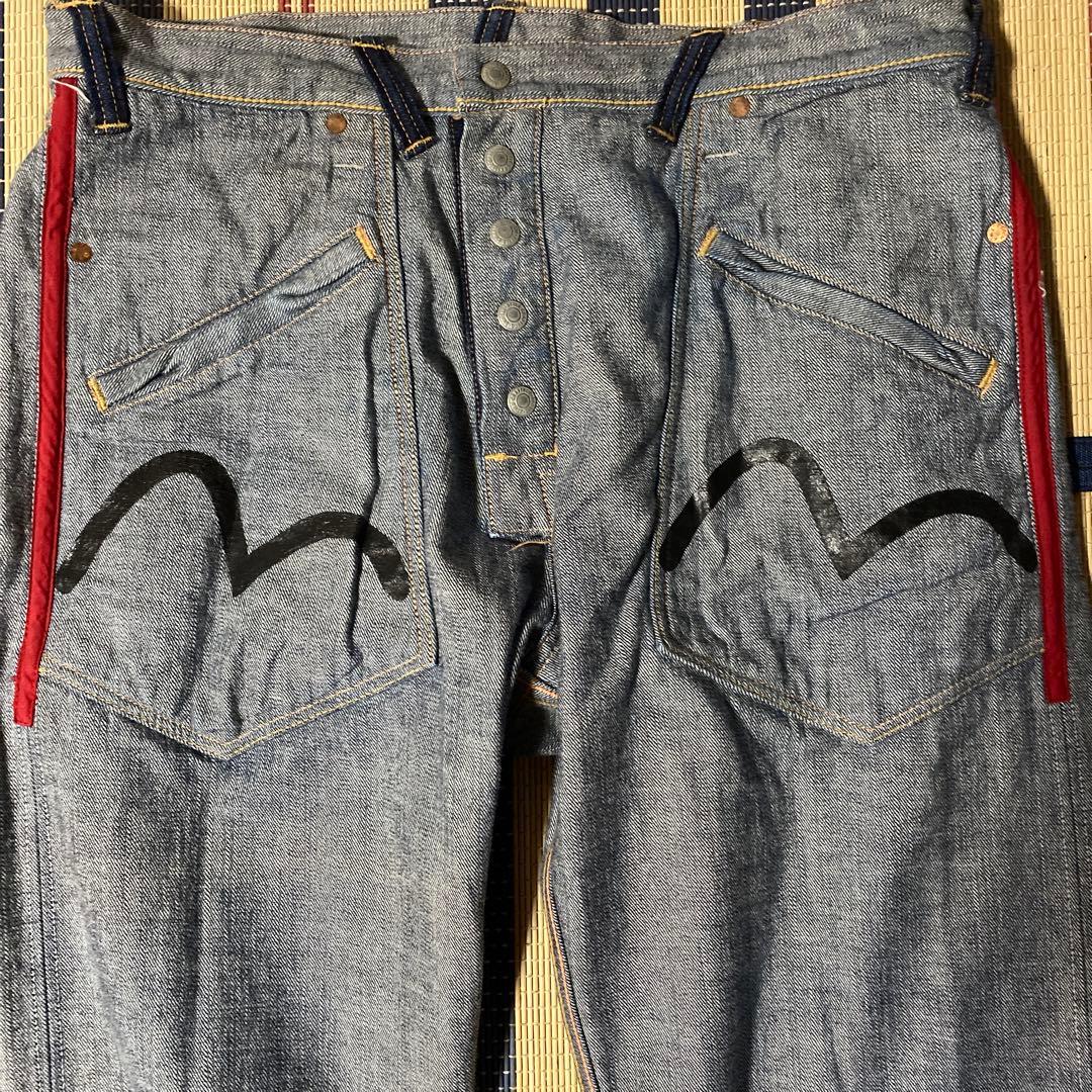 こうじ様専用 美品 エブィス EVISU リバーシブル ジーンズ デニム