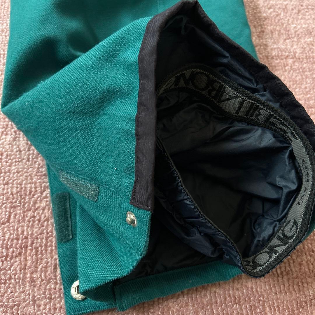 BILLABONG スノーボードウェア 上下黒 緑星柄