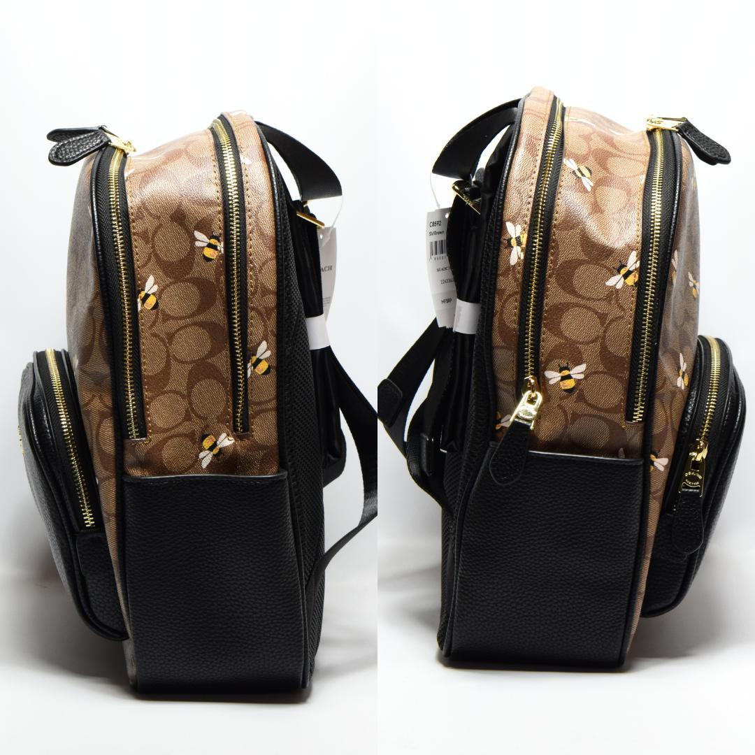 【新品未使用】COACH　コーチ　リュック バックパック　レディース　蜂柄
