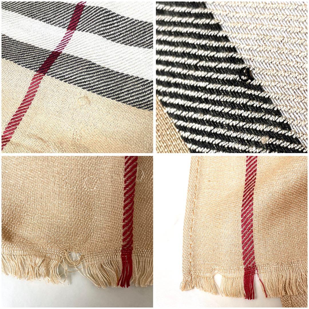 タグ付未使用級】バーバリーロンドン カシミヤ100% ストール 商品詳細