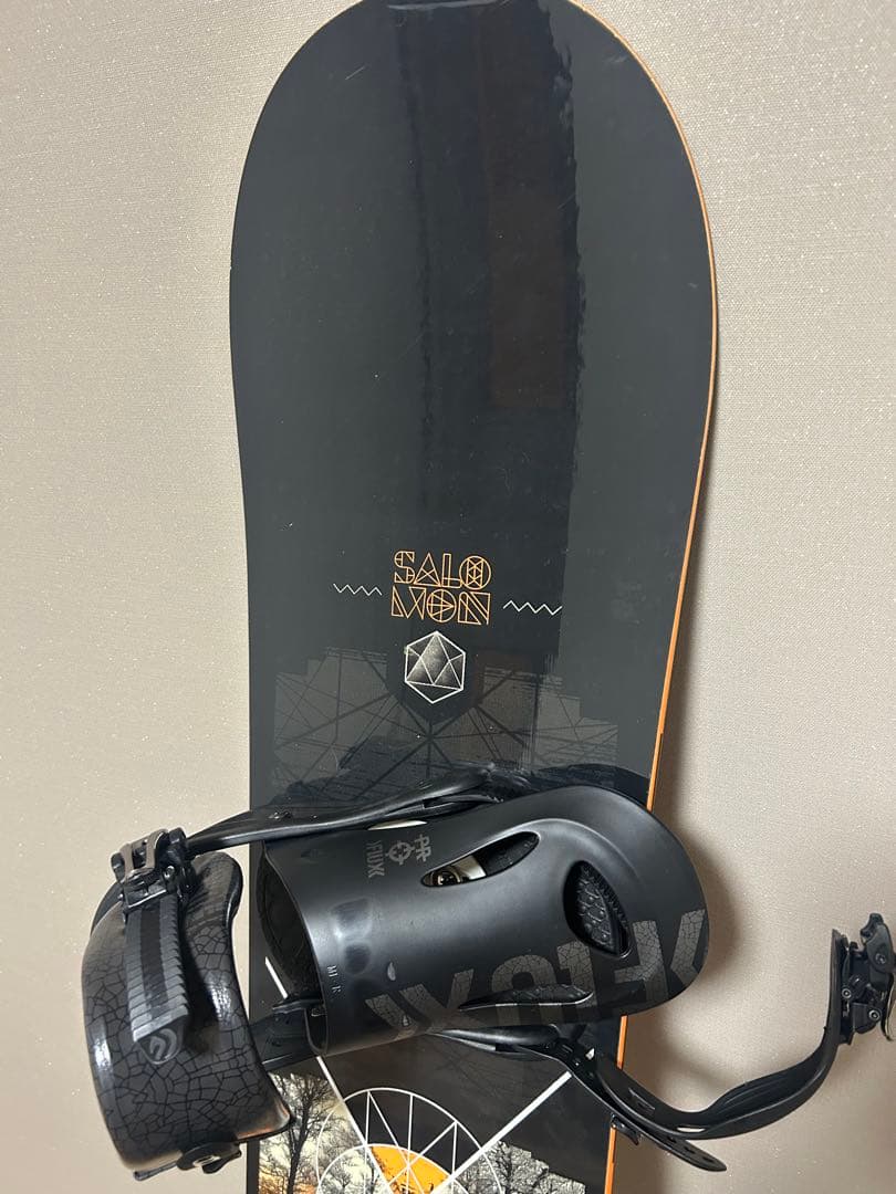 Salomon スノーボード ビンディング付き