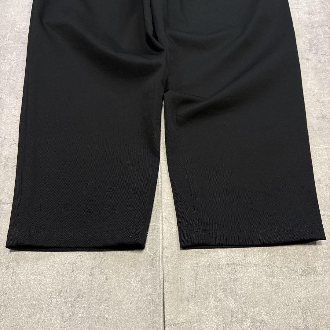 美品 DESCENDANT DC-3 WIDE TROUSERS 黒 4 XL