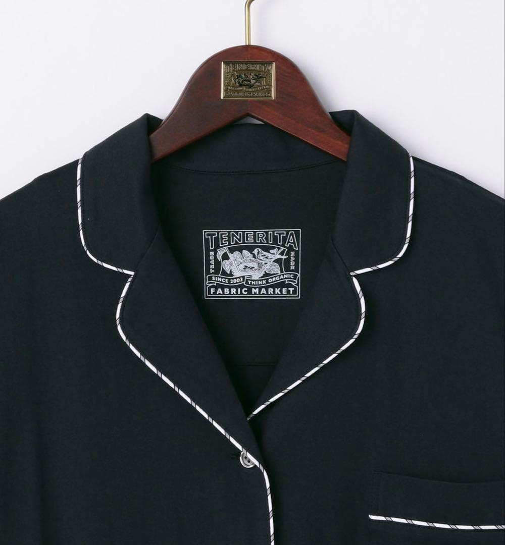 TENERITA オーガニックコットン プレーンジャージレディースワンピース