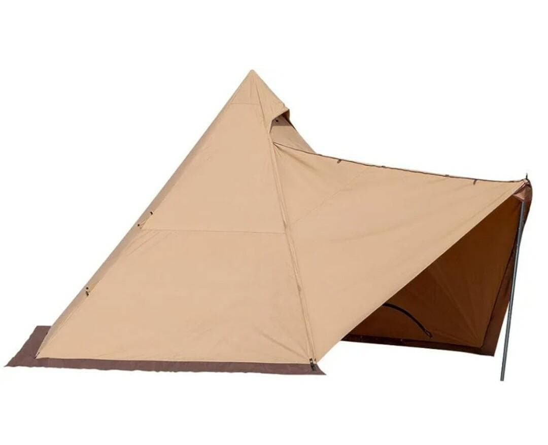 TOMOUNT トマウント ワンポールテント ベージュ キャンプ アウトドア