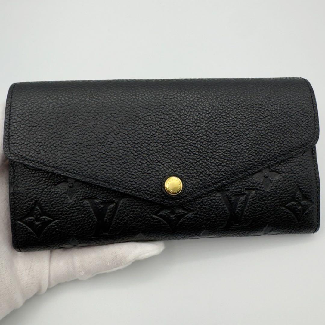 国内正規品　ICチップ　ヴィトン財布　モノグラムアンプラント　ポルトフォイユサラ