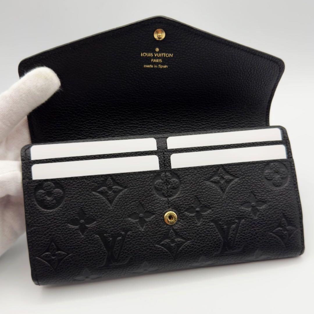 国内正規品　ICチップ　ヴィトン財布　モノグラムアンプラント　ポルトフォイユサラ