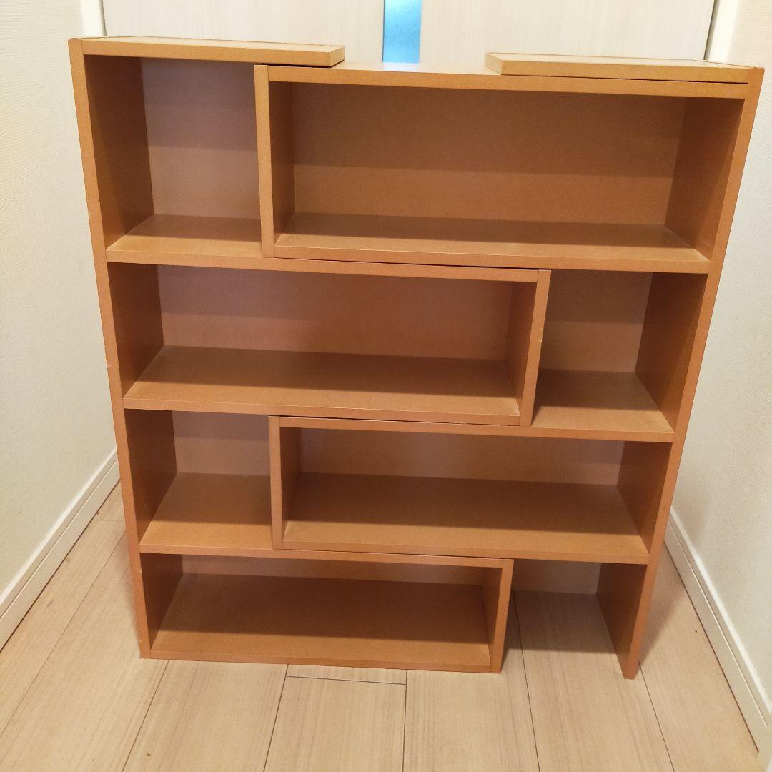 送料込み✨無印良品 CD 収納 伸縮 ラック 棚 木製 - メルカリ