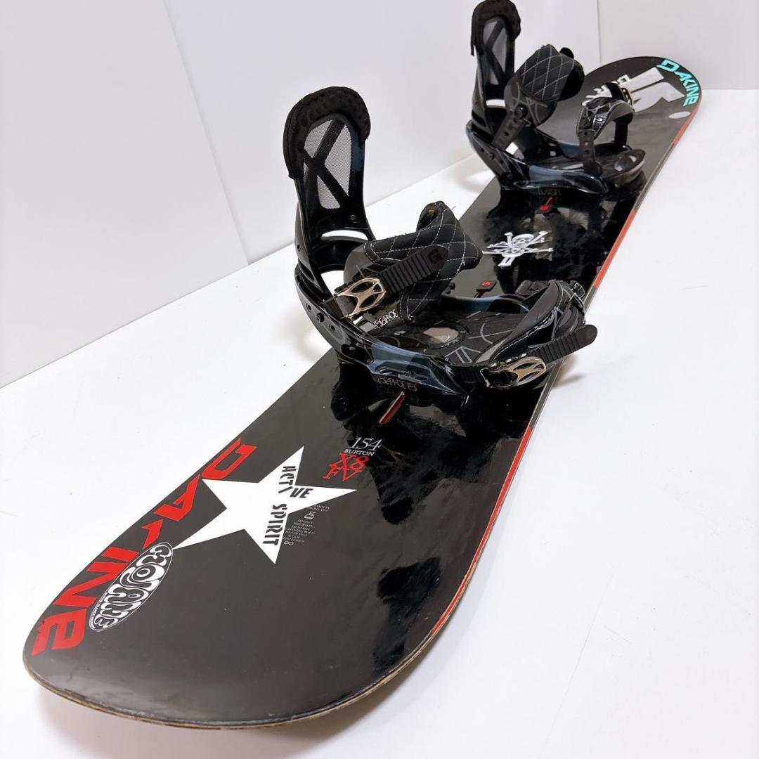 初心者おすすめ 】 Burton バートン スノーボード セット 154cm 76超