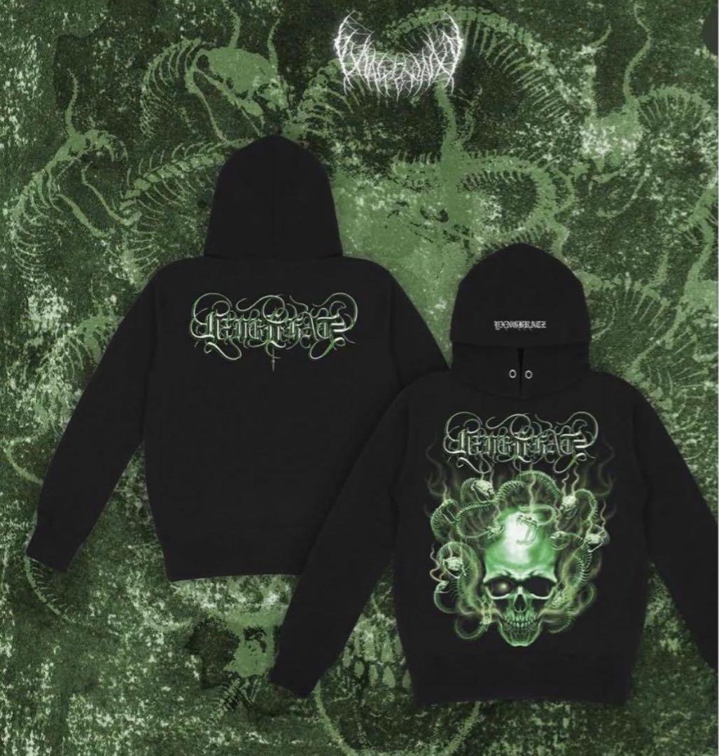 YXNGBRATZ メドゥーサパーカー jahxncho ORIGAMI 着用 - メルカリ