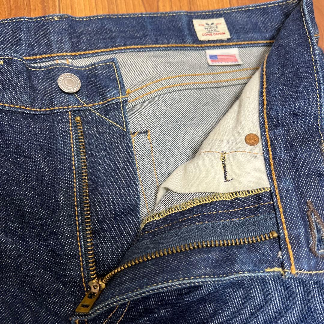 米国製 Levi's 511コーンデニム ホワイトオーク 赤耳 VステッチW32