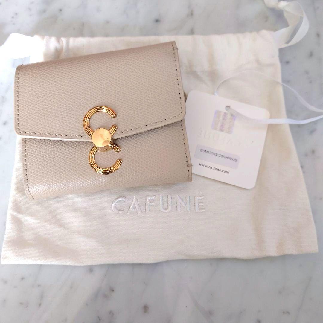 CAFUNE カフネ ダブルCウォレット 三つ折り財布 - メルカリ