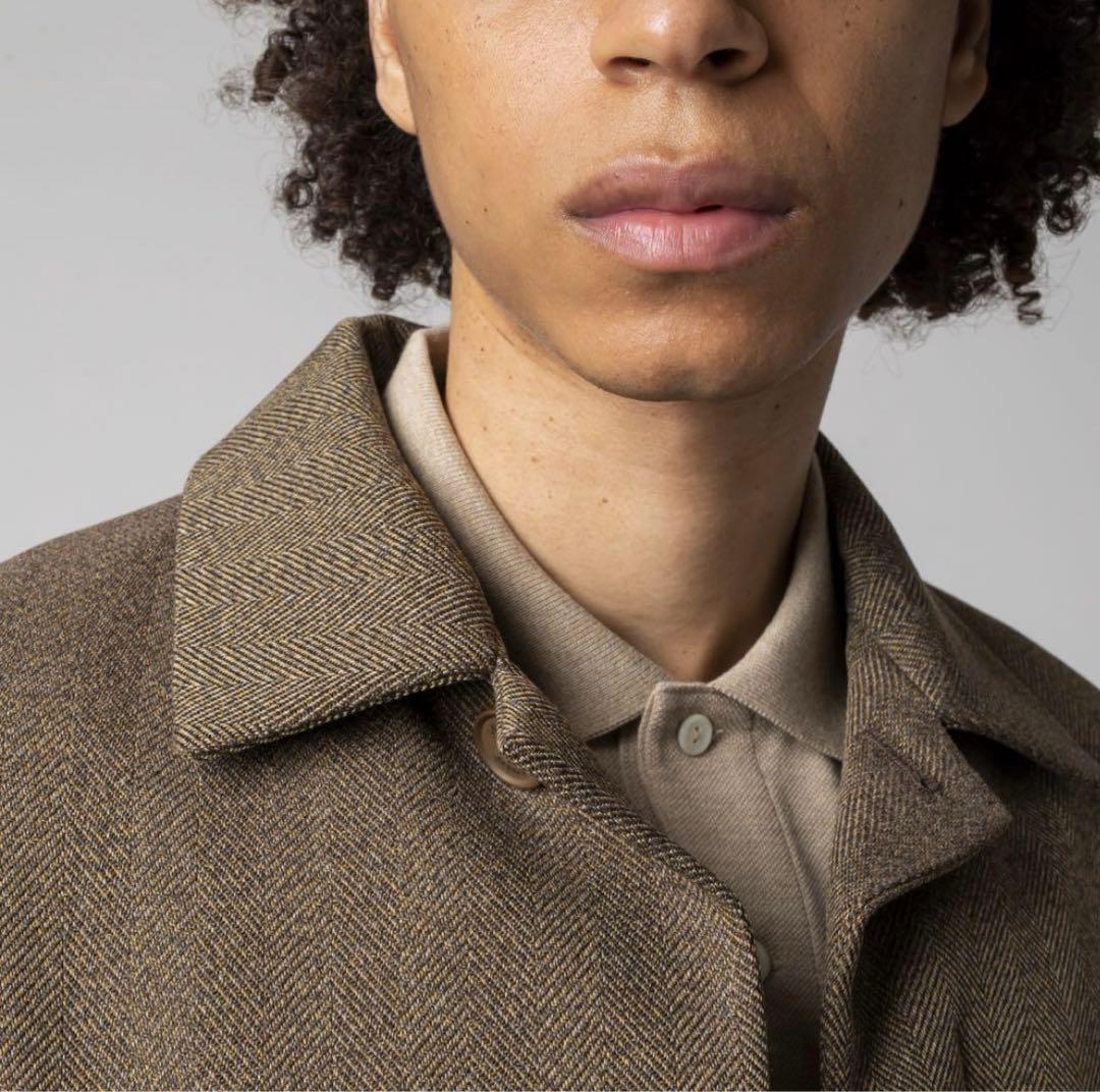 LACOSTE TECH TWEED 3wayコート ステンカラーコート