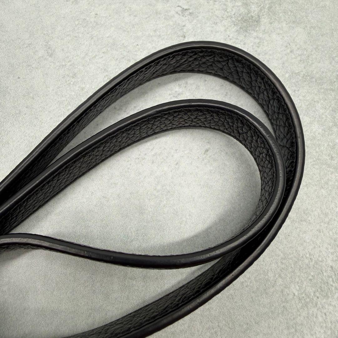 【美品】COACH コーチ ミニリュック レザー ブラック ターンロック 巾着型