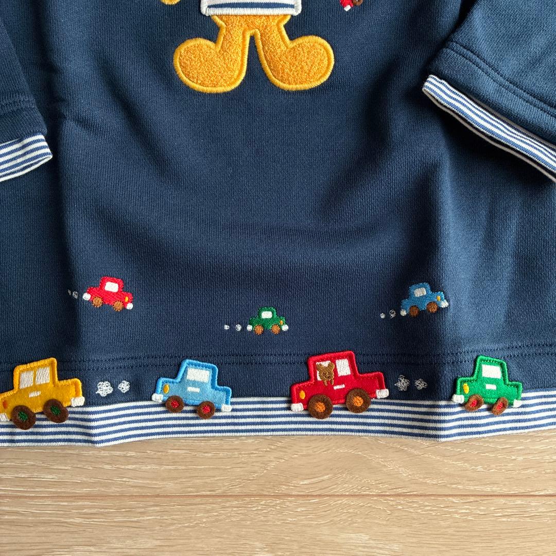 【新品】MIKI HOUSE プッチー　トレーナー 100cm