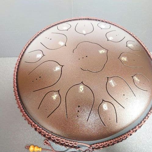 【71】スチールタンドラム　30cmDキー15音 　パンドラム　 ハンドドラム