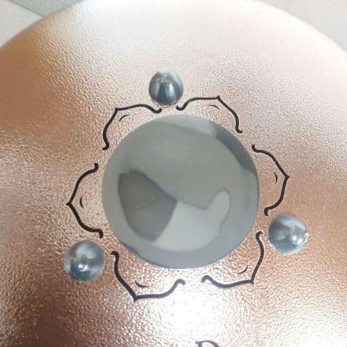 【71】スチールタンドラム　30cmDキー15音 　パンドラム　 ハンドドラム